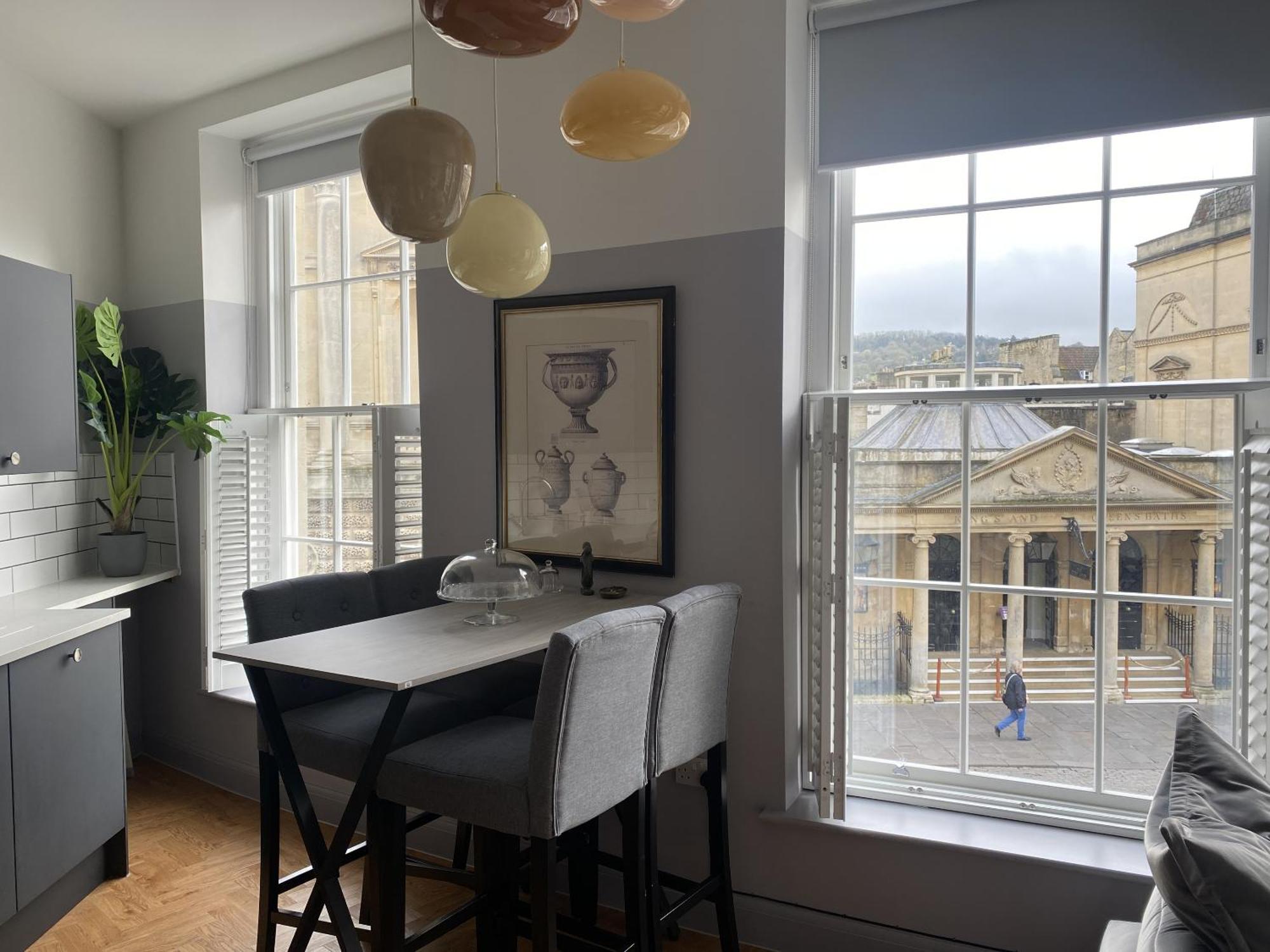 Roman Bath View, Bath Keys Rum bild